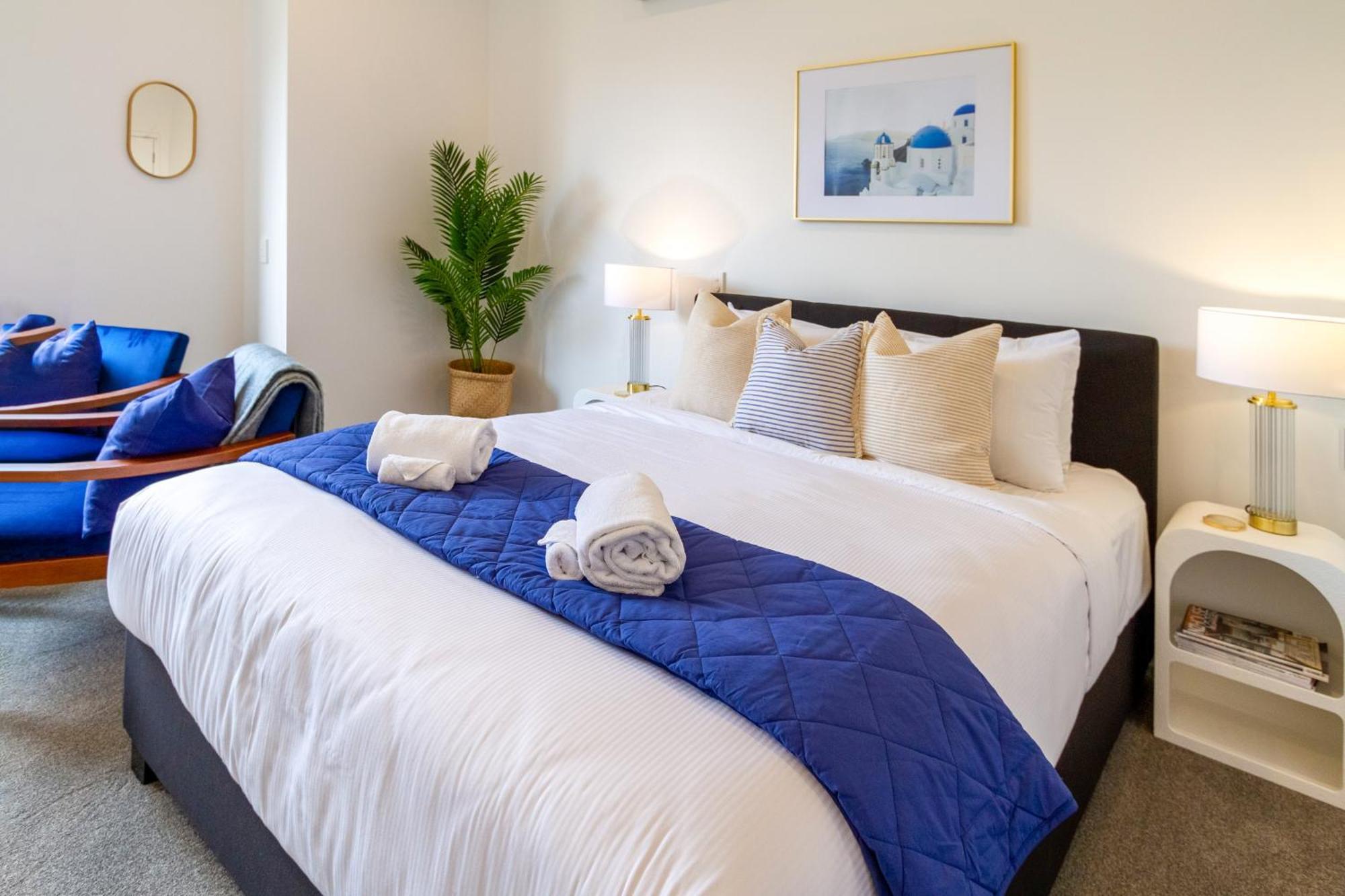 Central Christchurch Santorini Style 1Br Studio Eksteriør bilde