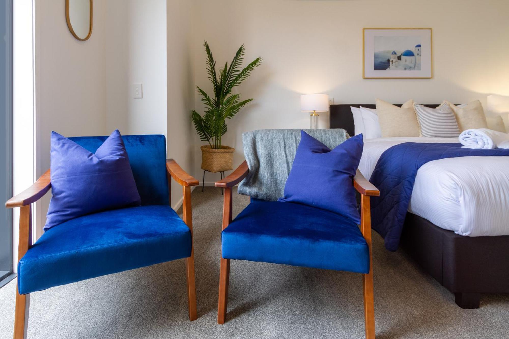 Central Christchurch Santorini Style 1Br Studio Eksteriør bilde